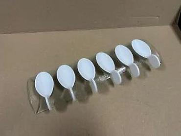 Ostala kuhinjska oprema: Set porcelanskih kašika za serviranje predjela – 6 komada - Dizajn za — 13