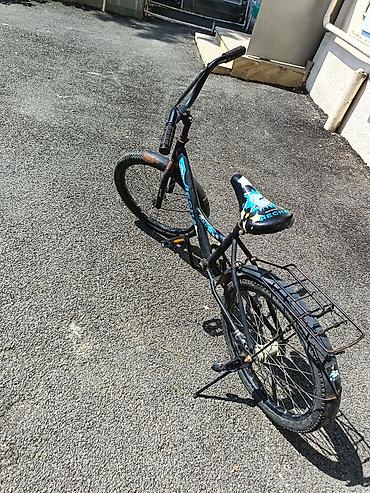 bmx satilir: Uşaq/yeniyetmə velosipedi – “ЛЕCHA” temalı dizayn - Rəng: qara, mavi — 4