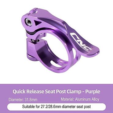 velosiped sidenya: Velosiped Oturacaq Borusu üçün Sürətli Açılan Qısqac (Quick Release — 1