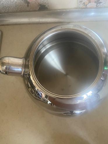 dəmlik: Yeni, rəng - Yaşıl, Dəm caydanı, Paslanmayan polad, 3 l, Türkiyə — 4