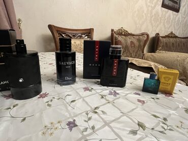 Ətriyyat: Müxtəlif brend kişi ətirləri seti Boş originaç flakonlar Şəkillərdə — 2