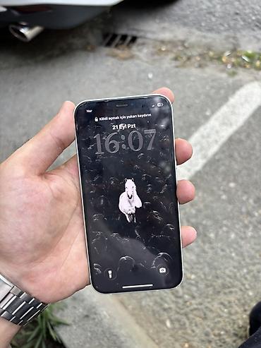 9990 nömrə: IPhone 12 mini, Yaşıl, Face ID — 2