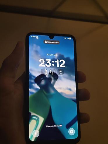Samsung Galaxy A15, 128 GB, rəng - Göy, Sensor, Barmaq izi, İki sim kartlı