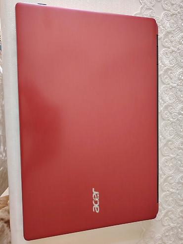 pes 21 disk: Acer Aspire E5-571G qırmızı noutbuk - Ekran: 15.6" (parlaq panel) - — 2