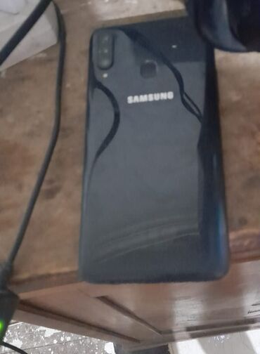 samsung s12 qiymeti: Samsung A20s, 32 GB, rəng - Qara, Sensor, Barmaq izi, İki sim kartlı