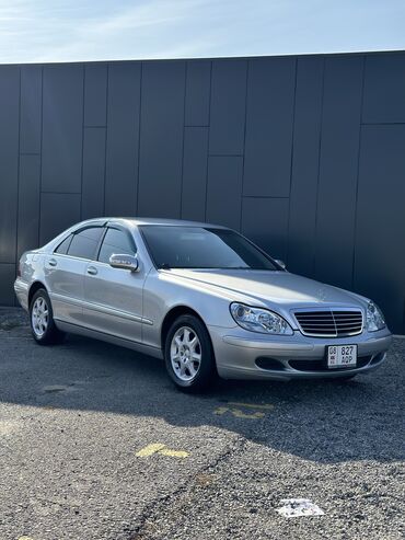 Mercedes-Benz: Mercedes-Benz S-Class: 2003 г., 3.7 л, Автомат, Бензин, Седан