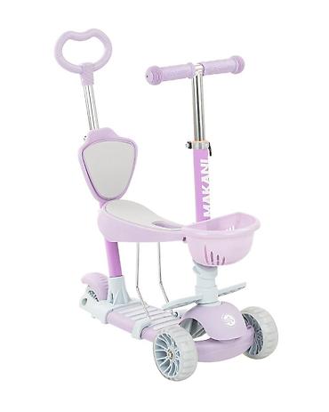 tom macak: KIKKA BOO Makani BONBON 4u1 trotinet – Candy lilac (šifra: KKB9) — 1