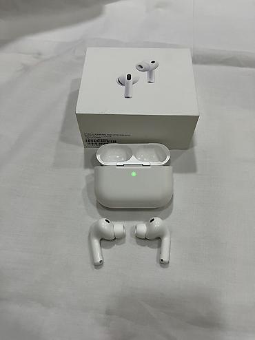Мобильные телефоны и аксессуары: Беспроводные вакуумные наушники, Apple, Airpods Pro 3, Б/у — 2