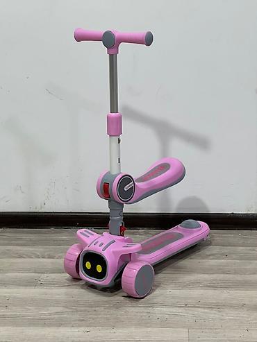 Samokatlar: 🚗💨 Oturacaqlı Scooter – həm sür, həm otur rahatlıqla! Uşaqlar üçün — 3