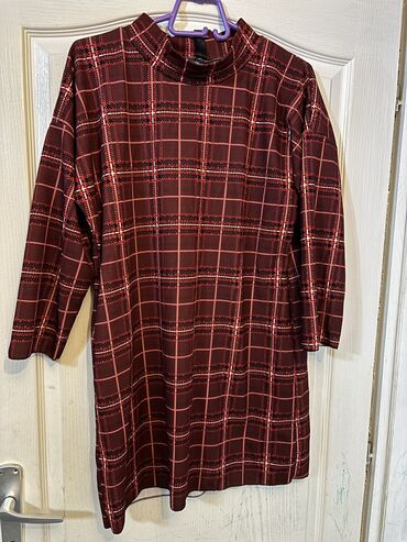 new yorker tange: New Yorker M (EU 38), color - Burgundy, Cocktail, Long sleeves