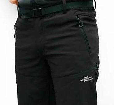 Ostale pantalone: Planinarske/trekking pantalone Mountain Spirit – crne - Funkcionalne — 11