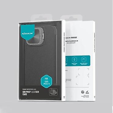 Maske i futrole za telefone: Futrola NILLKIN QIN Pro za iphone 16 (6.1) crna. Uz brzu dostavu i — 10