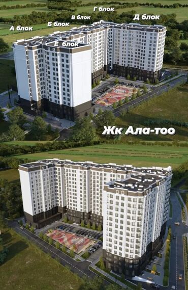 Продажа квартир: 2 комнаты, 66 м², Элитка, 8 этаж, ПСО (под самоотделку)