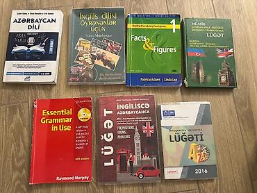 Tədris ədəbiyyatı: Test toplulari ve derslikler. Elaqe ucun mesaj bölmesine yazin — 4