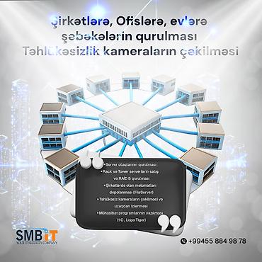 Təhlükəsizlik sistemləri | Domofonlar, Müşahidə kameraları, Şlaqbaumlar, Bollardlar | Quraşdırılma, Zəmanət