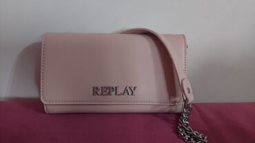 bez pismo torba: Shoulder bag, Replay, Material: Leather