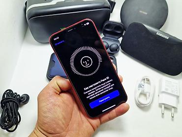 Apple iPhone: IPhone 12, Б/у, 128 ГБ, Красный, Наушники, 100 % — 19