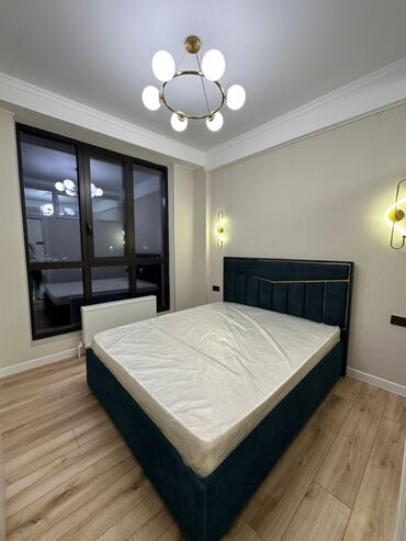 1 комнатная квартира ахунбаева: 1 комната, 45 м², Элитка, 10 этаж, Евроремонт