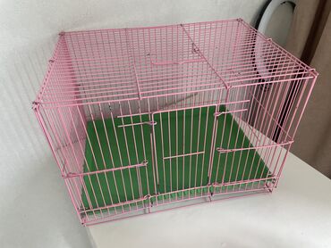 кальций для животных: Клетка для мелких грызунов / попугайчиков, размер 40 см на 35 см