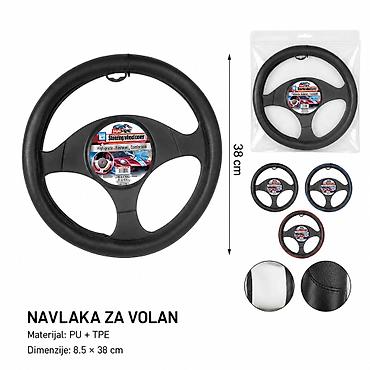 Navlake za volan: KMT Navlaka za volan 2000058 Opis: - Navlaka za volan za praktičniju — 1
