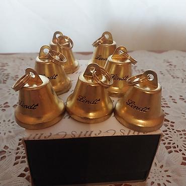 bezek sekilleri: Məhsul: Lindt brendinin metal zəngi – dekorativ aksesuar Təsvir: - — 4