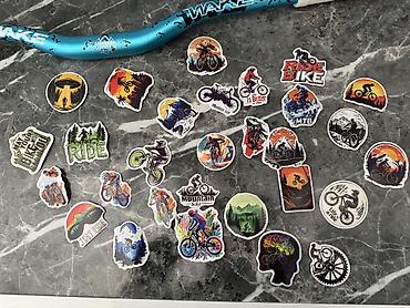 Velosiped ehtiyyat hissələri: TEMUDAN UCUZ!! İŞLƏNMƏMİŞ!!! Gidon Mavi WAKE-22 Azn Gidon boğazı — 4