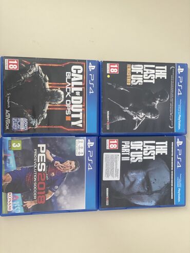 pes 2013 playstation 4: The Last of Us-1 /🎮PS4 The last of Us-2 /🎮PS4 Call of Duty Black ops