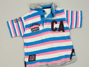 koszula w kolorowe paski: Koszulka, Rebel, 2-3 lat, 92-98 cm, stan - Zadowalający