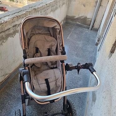 mutsy igo universal arabalar: Uşaq arabası – tək oturacaq, çevrilən modul - Rəng: boz-bej parça — 4
