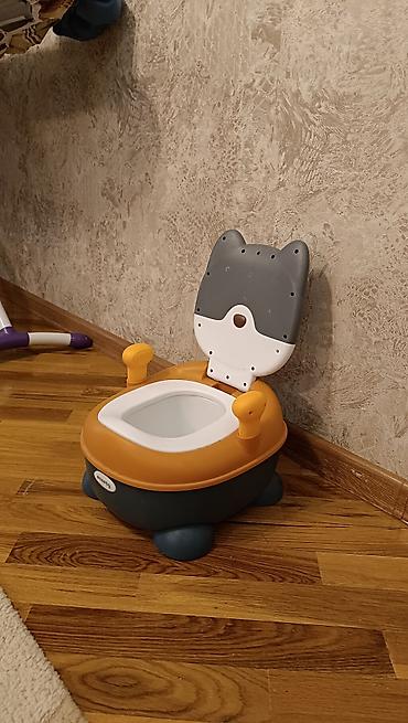 Uşaqlar üçün digər mallar: Uşaq üçün nəlbəki (potty) – pişik formalı dizayn - Brend: easeby — 3