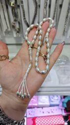 Təsbehlər: Gümüş təsbeh kolleksiyası.qiymet 100 m.dan baslayir - Material: gümüş — 25