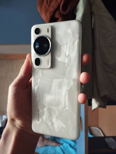 робот мойка цена: Huawei P60 Pro, Колдонулган, 256 ГБ, түсү - Ак, 2 SIM