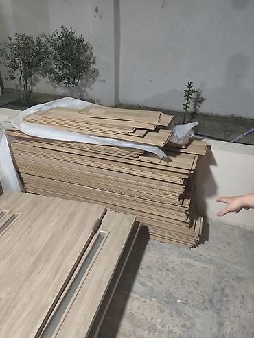 коробка: 4 ədəd MDF laminat qapı dəsti – palıd teksturalı, şüşəli dizayn və — 5