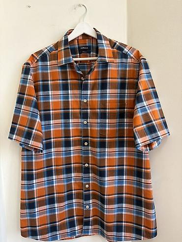 Рубашки: Брендовые рубашки из Европы 1 👕 Мужская рубашка Walbusch Comfort Fit — 1