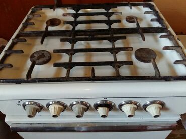 Plitələr və bişirmə panelləri: Plitə Qazlı, Ayrıca dayanan, 4 gözlü — 12