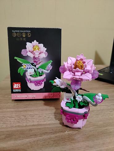 kübik: ZB Flower Collection konstruksiya dəsti – “Camellia” mövzulu dekorativ — 1