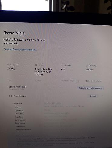 ddr3: Hekilde hamsi yazilib vdyo kart 512 ana kart Z97 Pro4 ram 20 ela — 2