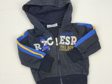 czapka jordan niebieska: Sweatshirt, Niebieski Księżyc, 1.5-2 years, 86-92 cm, condition - Very good