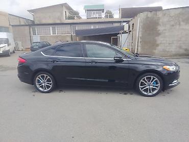 lider disk: Ford Fusion (Mondeo) sedan - Kuzov: qara rəng, aerodinamik xəttlər — 2