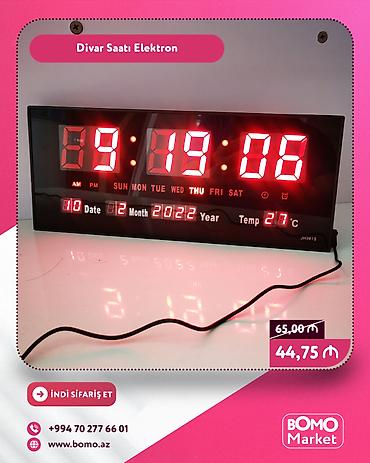 sunduk: Divar saatları, Elektron — 1