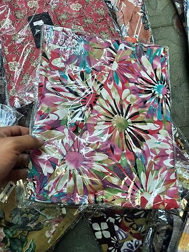 Платья: Оптом и в розницу штапельные платья свободного кроя с кармашками — 26