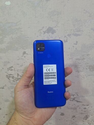 ilkin odenissiz telefon krediti: Xiaomi Redmi 9C, 128 GB, rəng - Mavi, 
 İki sim kartlı, Barmaq izi, Sənədlərlə