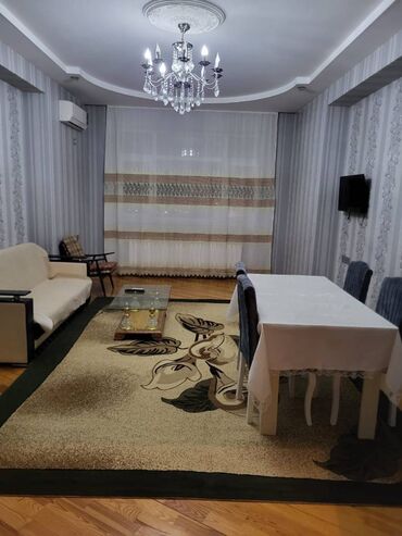 Uzunmüddətli kirayə mənzillər: Avtovagzal metrosuna yaxın, 17 mərtəbəli binanın 13-cü mərtəbəsində,3 — 13