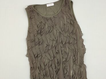 bluzka z tiulowymi rękawami sinsay: Women's blouse, Orsay, size S (EU 36)