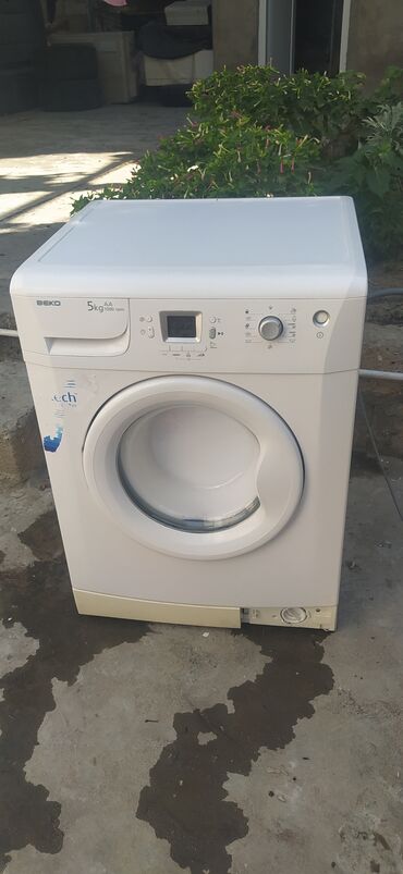 Ütülər və buxarlayıcılar: Beko paltaryuyan 5 kq işlək vəziyyətdə pirablem yoxdur sakit işləyir