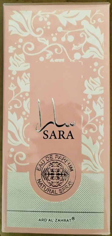 Ətriyyat: Dubaidan gelende getirmişem 100 ml Sara parfum 2 eded var