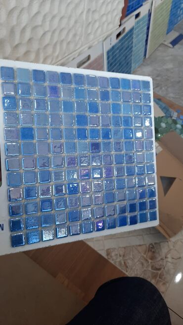 Hovuzlar: Hovuz ucun mozaika. Yerli istehsal mozaikalar Turkiye istehsali — 11