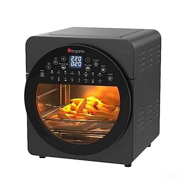 Aerofritür soba Bergamo BG-AFO6440A16D Black 16L 1700W 🟢 Rəsmi iş
