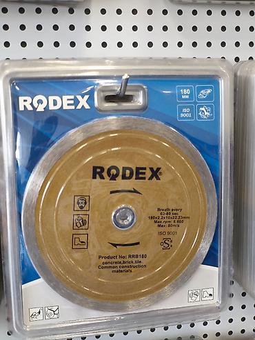 diski mala: RODEX daş kəsmə diski - Diametr: 180 mm - Ölçü: 180 x 2.2 x 10 x — 1