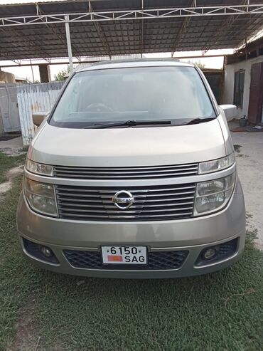срочно продать машину: Nissan Elgrand: 2003 г., 3.5 л, Автомат, Газ, Вэн/Минивэн